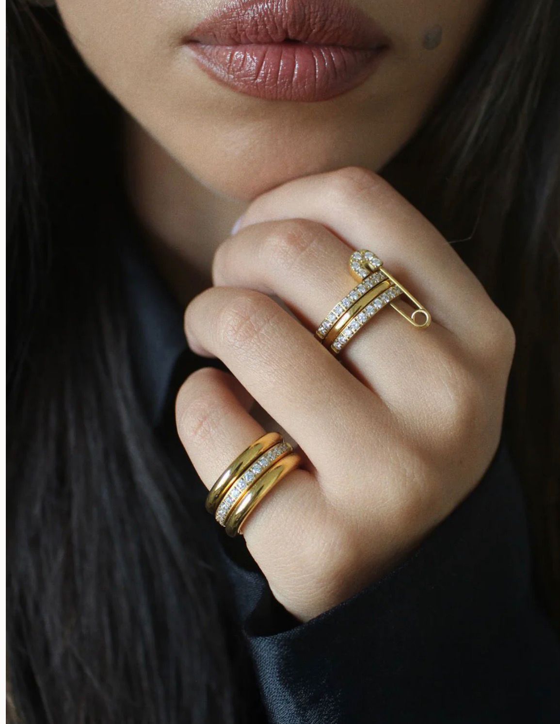 3 Layer Safety Pin Ring