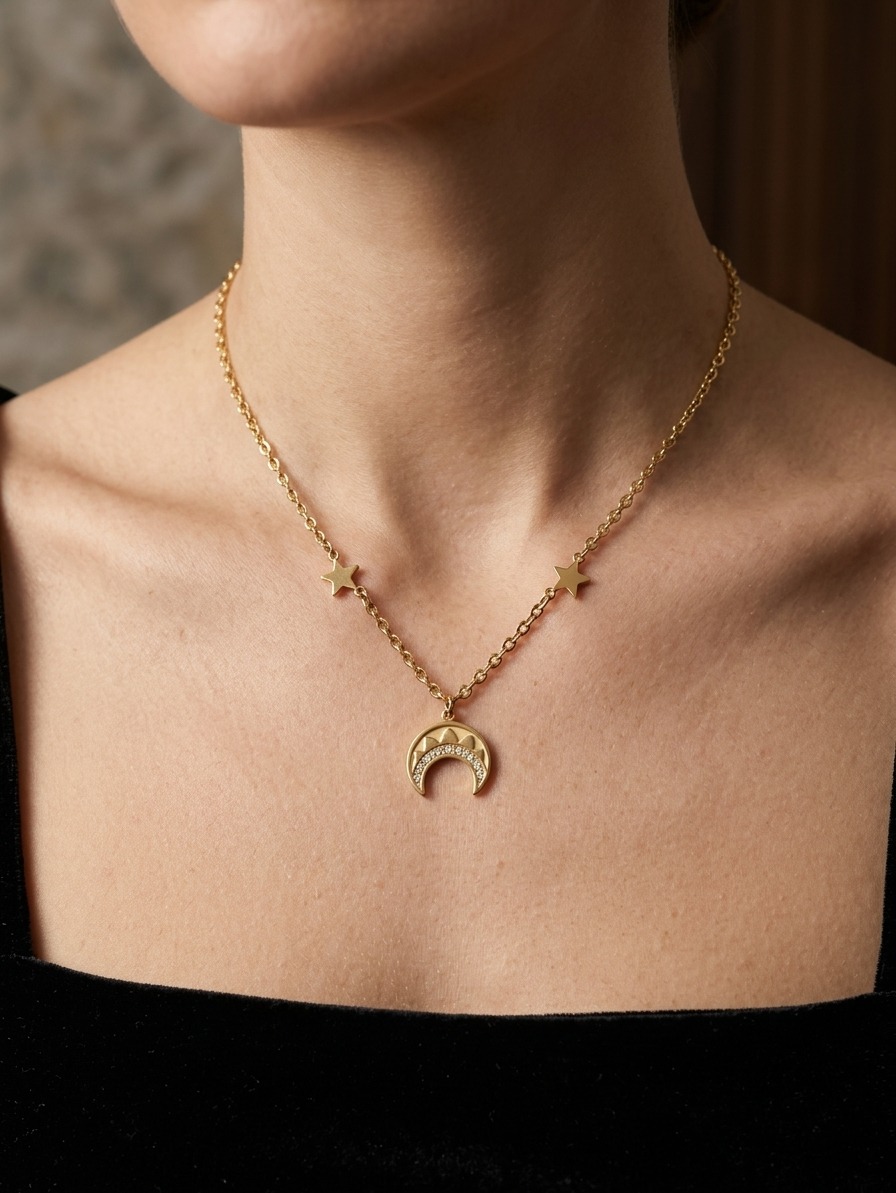 Crescent Necklace