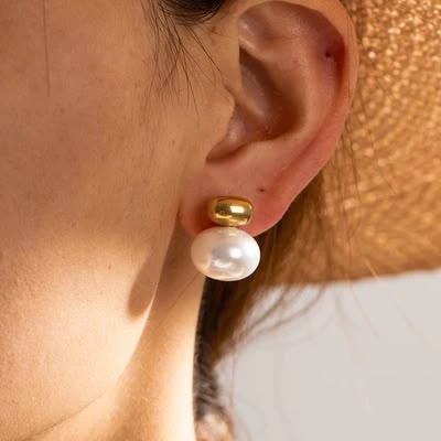 Pearl Ball Studs